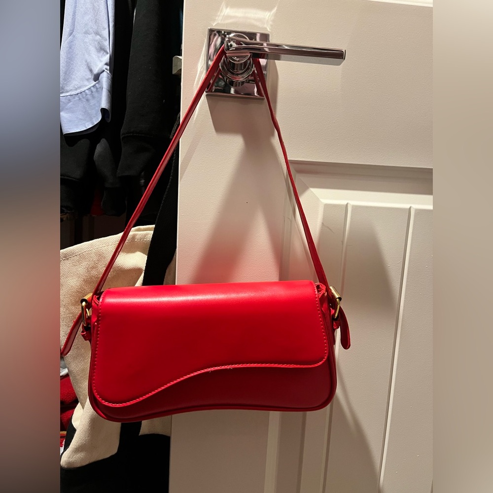 Red Shoulder Bag